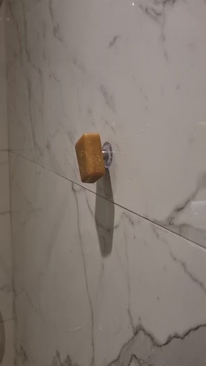 DUO ÉVASION : Savon Naturel au Curcuma et Porte-Savon Magnétique